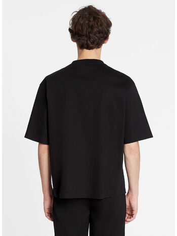 T-SHIRT PARIS OVERSIZED, 10 BLACK, small