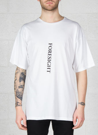 T-SHIRT MIKE, WHITE, small