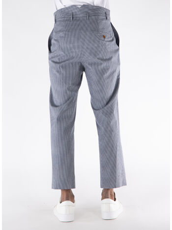 PANTALONE CROPPED CRUISE, P204 GINGHAM , small