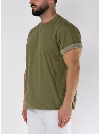 T-SHIRT FLIP JERSEY, A326A411432A ARMY/SHROO0, small