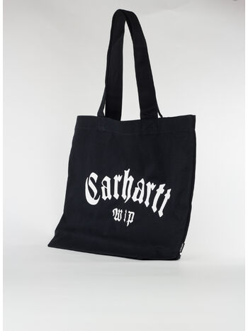 BORSA CANVAS GRAPHIC TOTE LARGE, 21XXX BLACK/WHITE, small