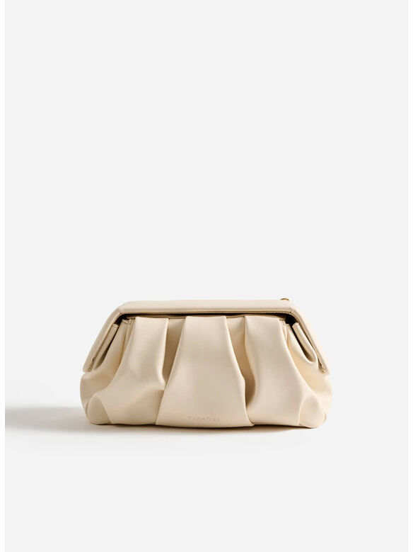 BORSA A MANO AFRODITE VEGAN FABRIC SHELL, FABRIC SHELL, medium