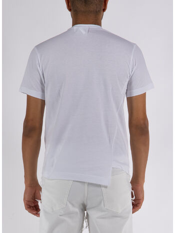 T-SHIRT KNIT X LACOSTE, WHITE, small