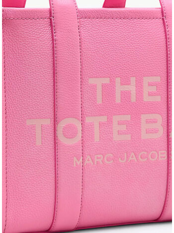 BORSA THE LEATHER MEDIUM TOTE, 666 PETAL PINK, small