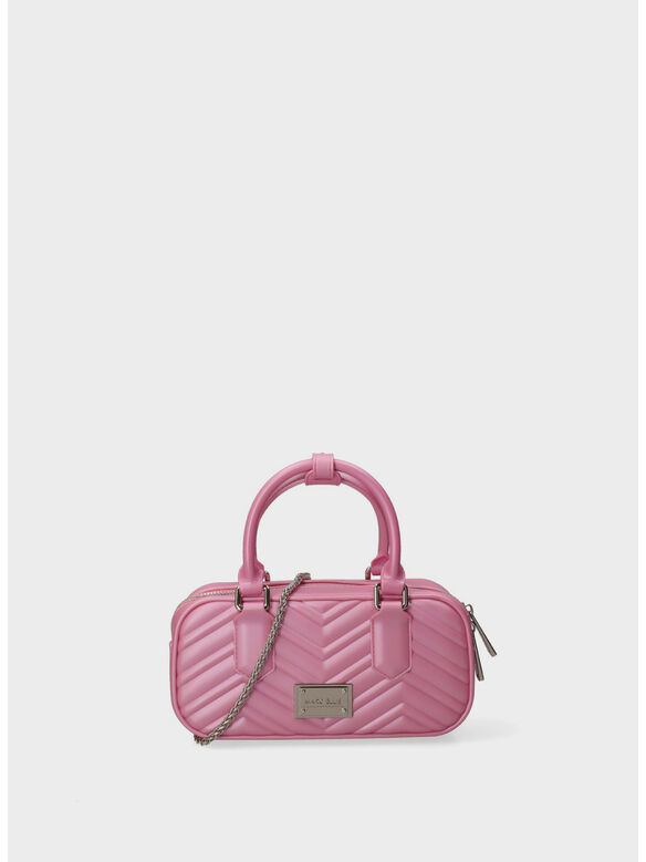 BORSA 26W FLAT SOHO, CRS CASHMERE ROSE / SILVE, medium