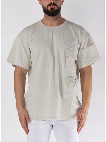 T-SHIRT SHORTSLEEVE MULTIPLE-POCKETS, , small