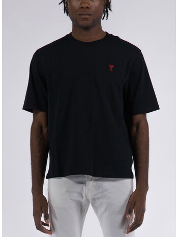 T-SHIRT RED AMI DE COEUR, 001 BLACK, small