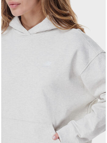 FELPA HOODIE ATHLETIC, 124 SEA SALT HEATHER, small