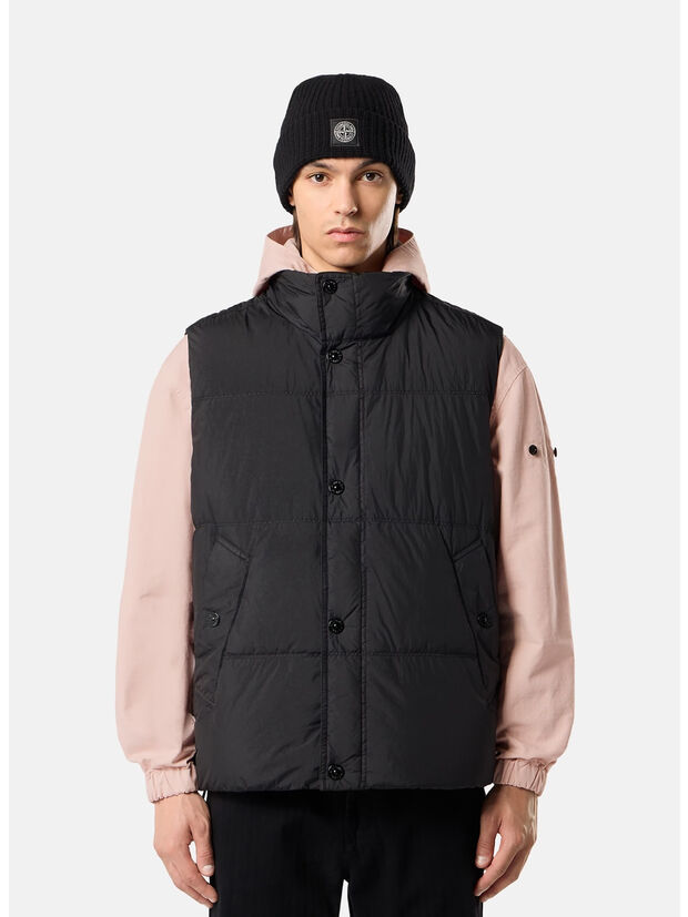 GILET CRINKLE REPS, V0029 BLACK, large