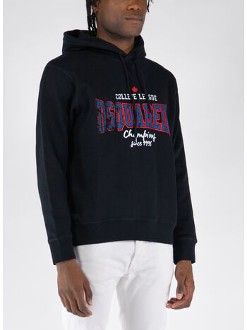 FELPA COOL HOODIE, 900 BLACK, small