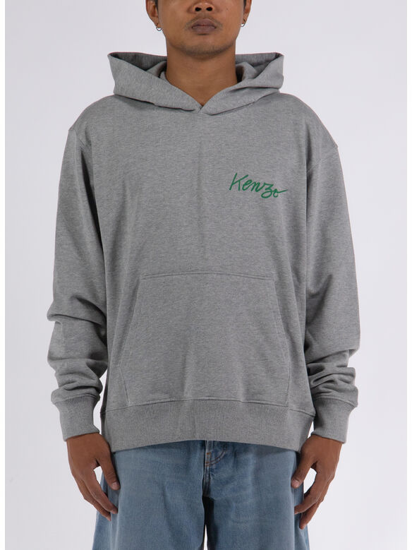 FELPA KENZO WITH LOVE CLASSIC HOODIE, 94 PEARL GREY, medium