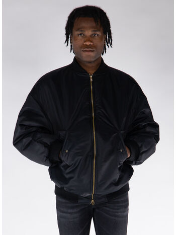 GIUBBOTTO BOMBER TWO-WAY, BLACK, small
