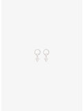 ORECCHINI CROSS PENDANT, 7200 SILVER, thumb