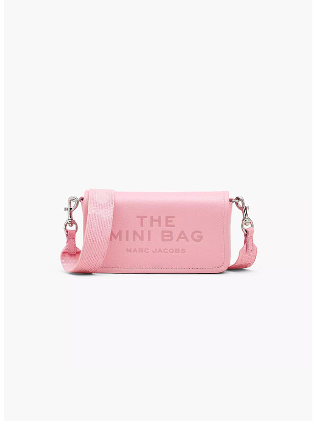 BORSA THE LEATHER MINI, 669 RIBBONPINK, large