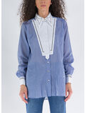 CAMICIA RIVER, 500 BLUE & WHITE, thumb