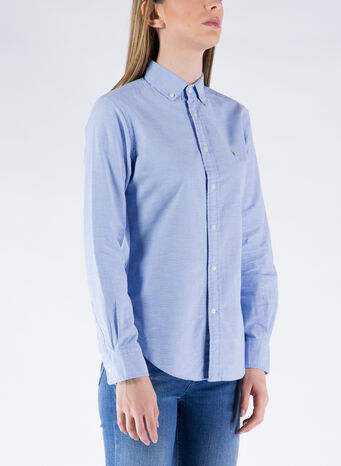 CAMICIA OXFORD, 002BLUEHYACINTH, small