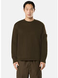 MAGLIONE GIROCOLLO S.I. GHOST, V0054 MILITARY GREEN, thumb