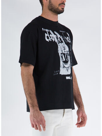 HUN T-SHIRT, NERO, small