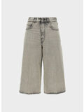 SHORT LUNGO IN DENIM BELLE, L0896 PEARL GREY, thumb