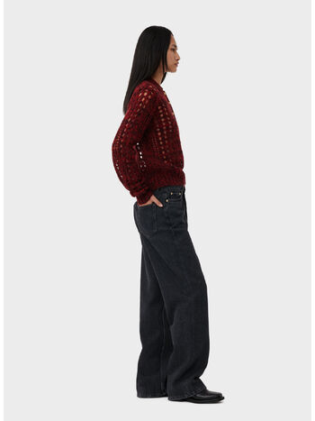 JEANS HEAVY IZEY, 006 WASHED BLACK, small