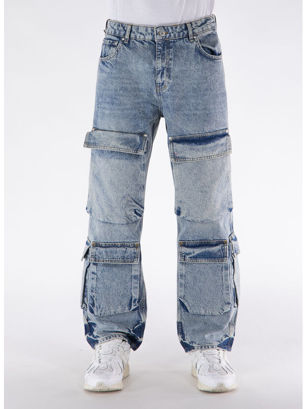 JEANS R3CA CARGO DENIM, , large