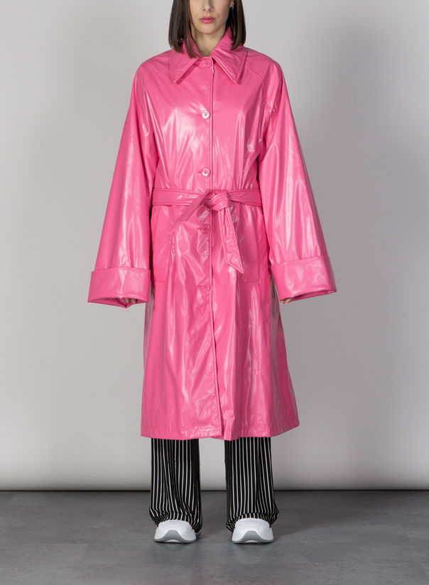 GIUBBOTTO TRENCH, 251BARBIEPINK, large