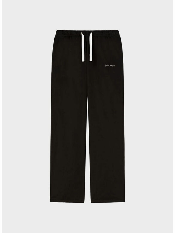 PANTALONE LOGO COTTON TRAVEL, 1001 BLACK WHITE, medium