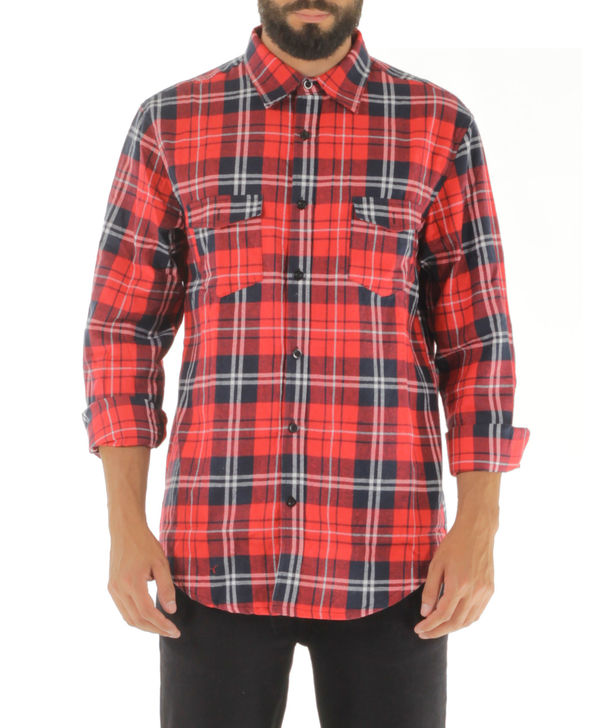 CAMICIA KANYE77 A/W 15, RED, large