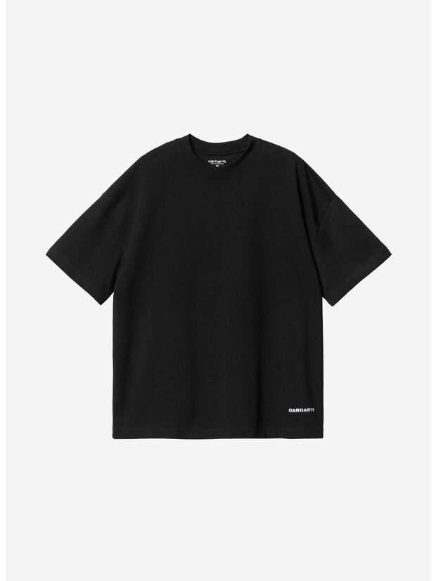 T-SHIRT LINK SCRIPT, 0D2XX BLACK/WHITE, large