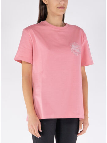 T-SHIRT CON RICAMO, F0473 ROSA POLVERE SCURO, small