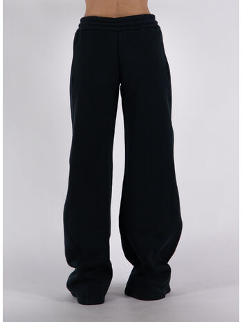 PANTALONE ROUND SWEATPANT, 1000 BLACK, small