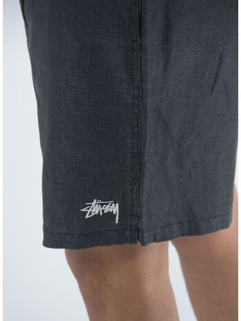 BERMUDA BOXY LINEN, BLACK, small