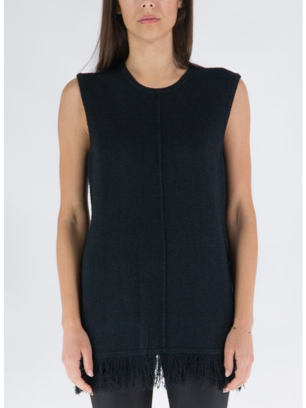 TOP FRANGE, BLACK NERO, large
