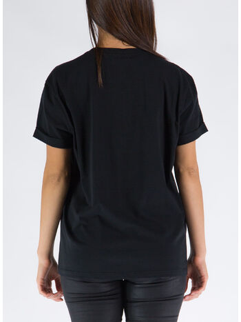 T-SHIRT MINI STAR EMBROIDERY, 1000 BLACK, small