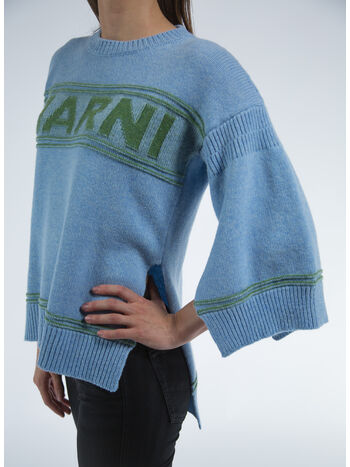 PULLOVER MAGLIA GIROCOLLO, 00B50, small