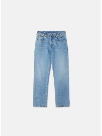 JEANS ICONIC FALABELLA CHAIN MID, 4599 MID VINTAGE BLUE, small