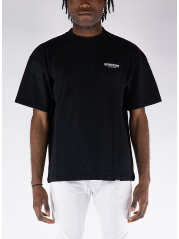 T-SHIRT OWNERS CLUB, 01 BLACK, small