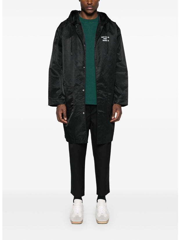 GIACCA PARKA SLOGAN, BL, large