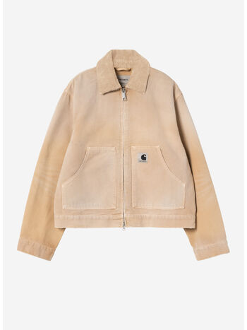 GIUBBOTTO ARCAN, 0ME17 Dusty H Brown / Dusty H Brown, destroy wash, small