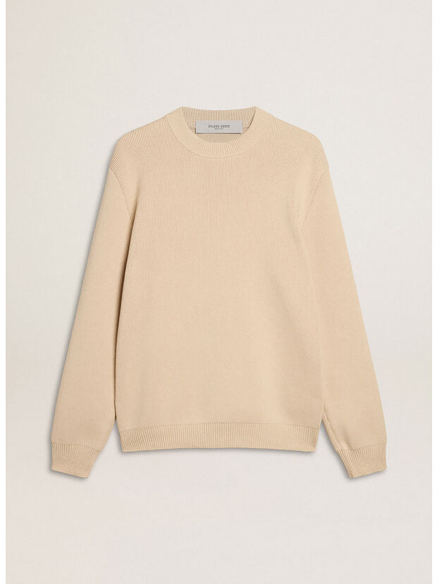 MAGLIONE GIROCOLLO GOLDEN, 55550 TRAVERTINE, large