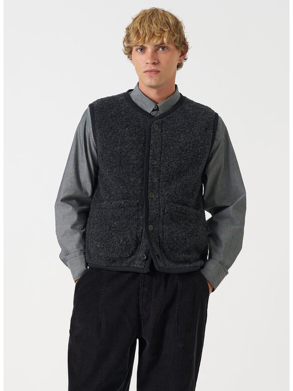 GILET LANCASTER, CHARCOAL, medium