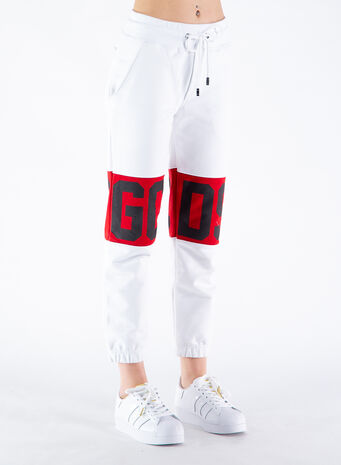 PANTALONE LOGO BAND, WHITE01, small