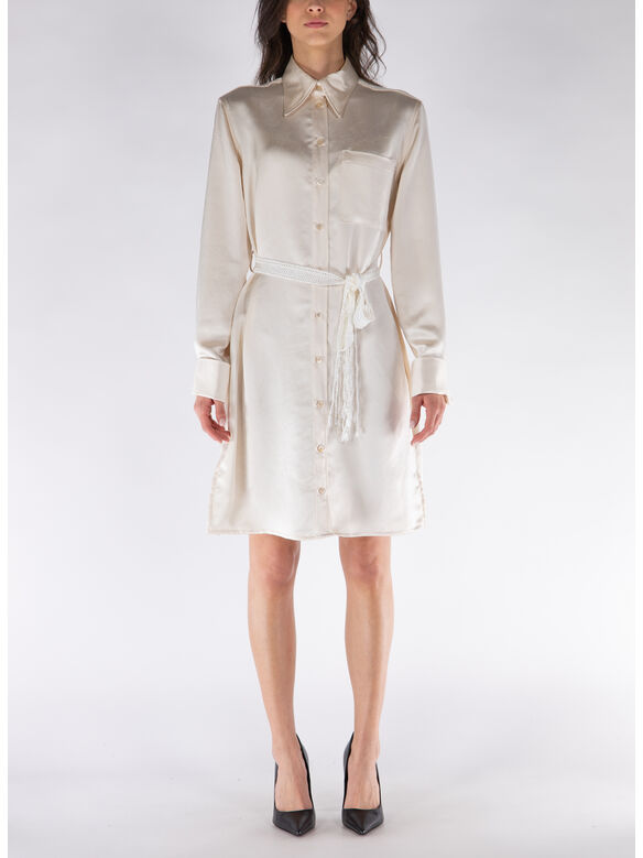 ABITO FLOW CAMICIA, 100 IVORY, medium