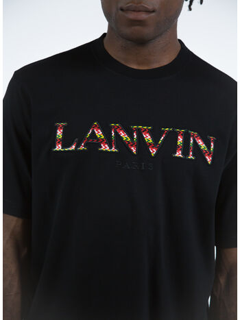 T-SHIRT CLASSIC LANVIN CURB, 10 BLACK, small