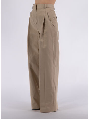 PANTALONE WIDE LEG, 05 BEIGE, small