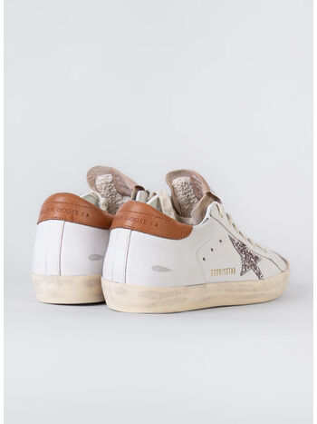 SCARPA SUPER STAR LEATHER UPPER AND HEEL SUEDE, 12524 WHITE/BEIGE/CINDER/LEATEHR BROWN, small