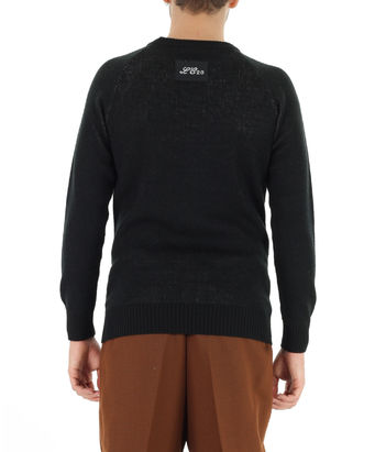 MAGLIONE MONKEY A/W 16, BLACK, small