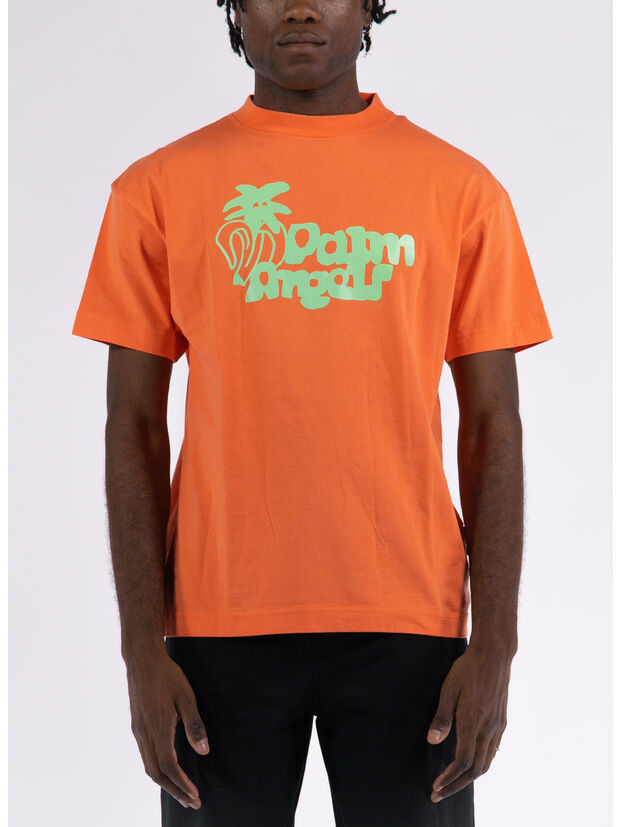T-SHIRT SPRAY "JIMMY" CLASSIC TEE, 2050 ORANGE LIGHT GREEN, large