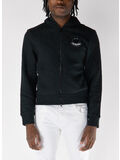 FELPA FULL ZIP CON PATCH LOGO, 998, thumb