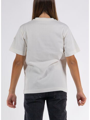 T-SHIRT GIROCOLLO CON LOGO, 034, small
